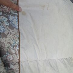 西川　NISHIKAWA 高級　ダウン　羽毛布団　薄手タイプ　シングル　ブラウン系の画像