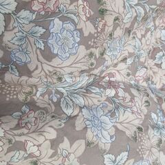 西川　NISHIKAWA 高級　ダウン　羽毛布団　薄手タイプ　シングル　ブラウン系の画像