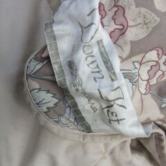 西川　NISHIKAWA 高級　ダウン　羽毛布団　薄手タイプ　シングル　ブラウン系の画像