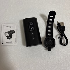 自転車ライト USB-C充電式 ロードバイク クロスバイク 防災 13段階調光の画像