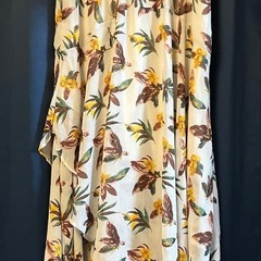 JEANASIS 花柄フレアスカートの画像