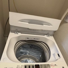 洗濯機（Hisense5.5kg）の画像