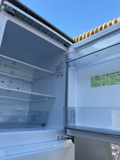 Sharp 2021年製 152L冷蔵庫 SJ-D15H-W