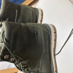 ティンバーランドブーツ緑の画像