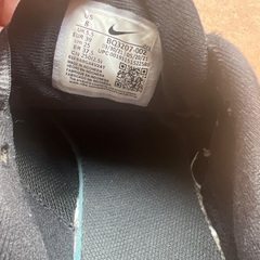 NIKEレディースシューズ25ブラックの画像