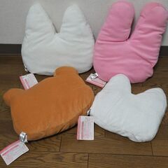 ノンタン タータン クッション ぬいぐるみ KONAMI 全4種 昭和レトロ の画像