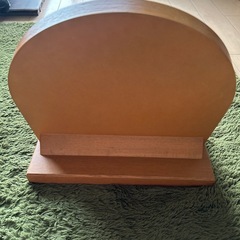 木製　鏡の画像