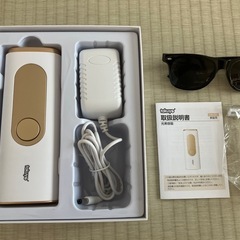 光美容脱毛器とレディースシェーバーの画像
