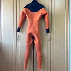 極美品ウェットスーツラボセミドライ5mmX3mm裏起毛ネックエントリー の画像