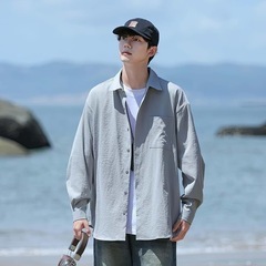 シャツ メンズ 長袖の画像