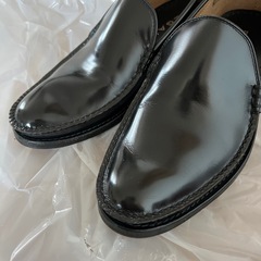 【美品】REGAL 15DR リーガル ブラック ローファー 革靴 24.5cmの画像