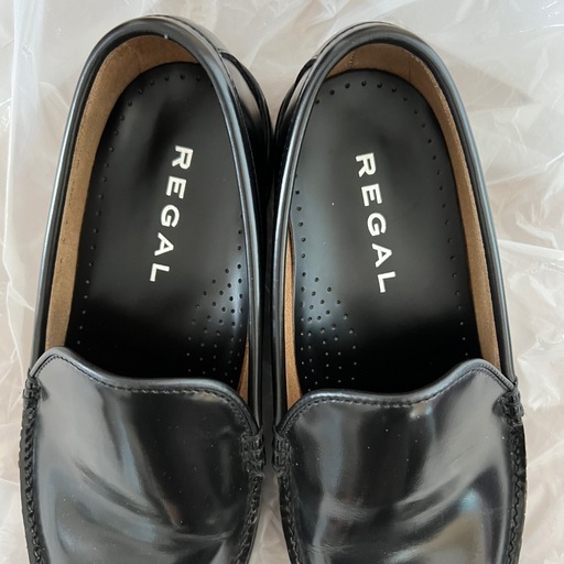 【美品】REGAL 15DR リーガル ブラック ローファー 革靴 24.5cm