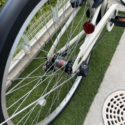 26インチ自転車　オートライト