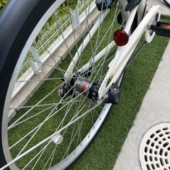 26インチ自転車　オートライトの画像