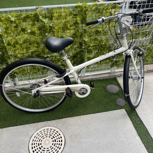 26インチ自転車　オートライト