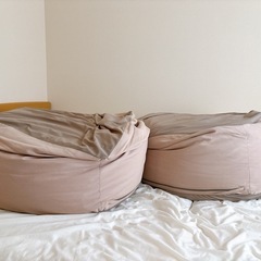 無印良品　ビーズクッションの画像