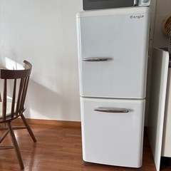 2021年製 149L eangle 冷蔵庫 ANG-RE151-B1の画像