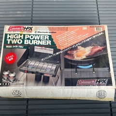 コールマン　HPX HIGH POWER TWO BURNER　コンロ　キャンプの画像