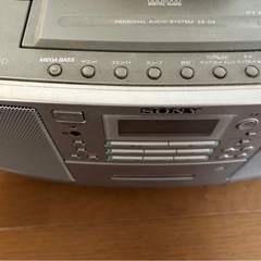 SONY ラジカセの画像