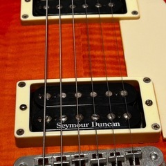 Burny RLG-60 2008（良質木材モデル）ピックアップ　Seymour Duncan SH-1n/ SH-11交換済。の画像