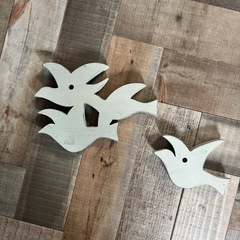 鳥　の飾りの画像
