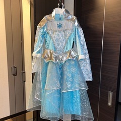 エルサ　コスプレ　キッズ　120cm120cmの画像
