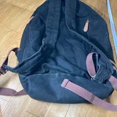 デニム生地リュックの画像