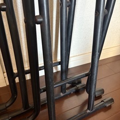 折り畳みイス 2脚の画像
