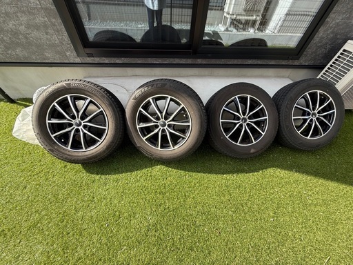 ブリヂストン 205/65R16 スタッドレスタイヤ＆スポルトクローネ ホイール4本セット（2021年製）
