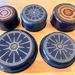 【お譲り先決まりました】ガス火専用🔥ティファール サーモス ニトリ フライパン鍋セットの画像