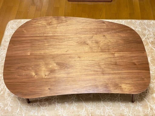 【受付終了】日美 コタツテーブル Rasmo（ラスモ）ウォールナット 120×80cm 国産家具