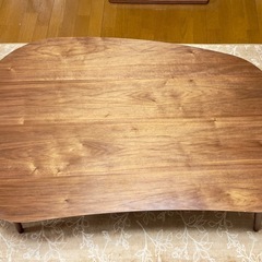 日美 コタツテーブル Rasmo（ラスモ）ウォールナット 120×80cm 国産家具の画像