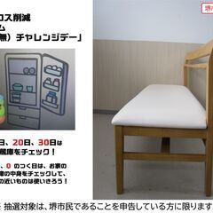 【堺市民限定】(2510-51) 二人掛けチェアの画像