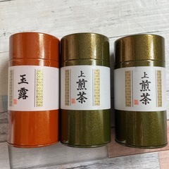 新品未開封✨お茶 玉露✖︎1上煎茶✖️2   の3缶の画像