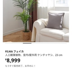 IKEA フェイクグリーンの画像
