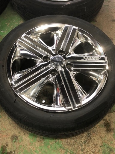 CRIMSON X-GOOFY 軽自動車 15インチ メッキホイール