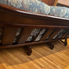 カリモク　3人掛け　ソファの画像