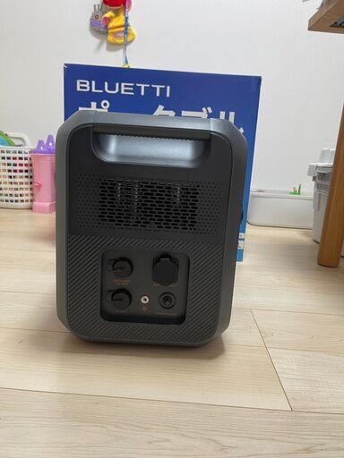 【ほぼ未使用】東京都（10/27~28限定出品）BLUETTI AC200P L／大容量ポータブル電源（防災・停電対策・キャンプ・車中