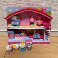 すみっコぐらし ドールハウス ハローキティ まとめ売り セットの画像