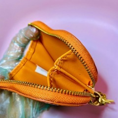 ハート型エナメルコインケース 新品未使用の画像