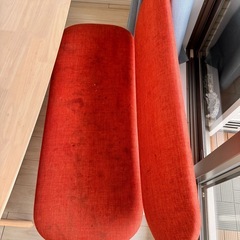 【無料】ダイニングチェアセット(ベンチ1脚、1人用2客)の画像