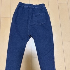 GU キッズ　ズボン　パンツ　デニム風　100 男女兼用
の画像
