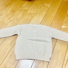 武蔵小杉★新品未使用★H＆M★ホワイト カーディガン 85cm 羽織り ユニセックスの画像