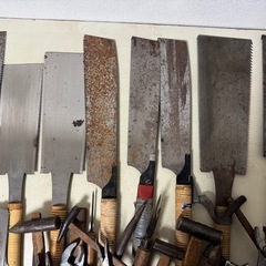 大工道具まとめて　のこぎりトンカチペンチなどDIY道具の画像