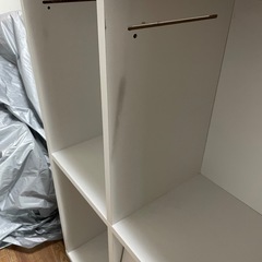 カラーボックス白の画像