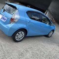 トヨタアクア　平成24年式　走行4.5万キロ　車検9年8月までの画像