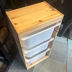 IKEA トロファスト 収納ボックスつき TROFAST　の画像