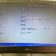 DELL VOSTRO 2520ノートパソコン　ぃぬxLinux の画像