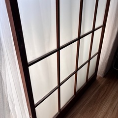 建具 昭和 ガラス戸　窓 4枚　の画像