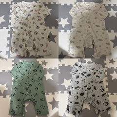 動物柄ベビー服　5点セット　70-80cmの画像